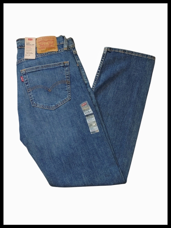 Levi's Other - Levi's Blue 505 Stretch Regular Jeans  34x32